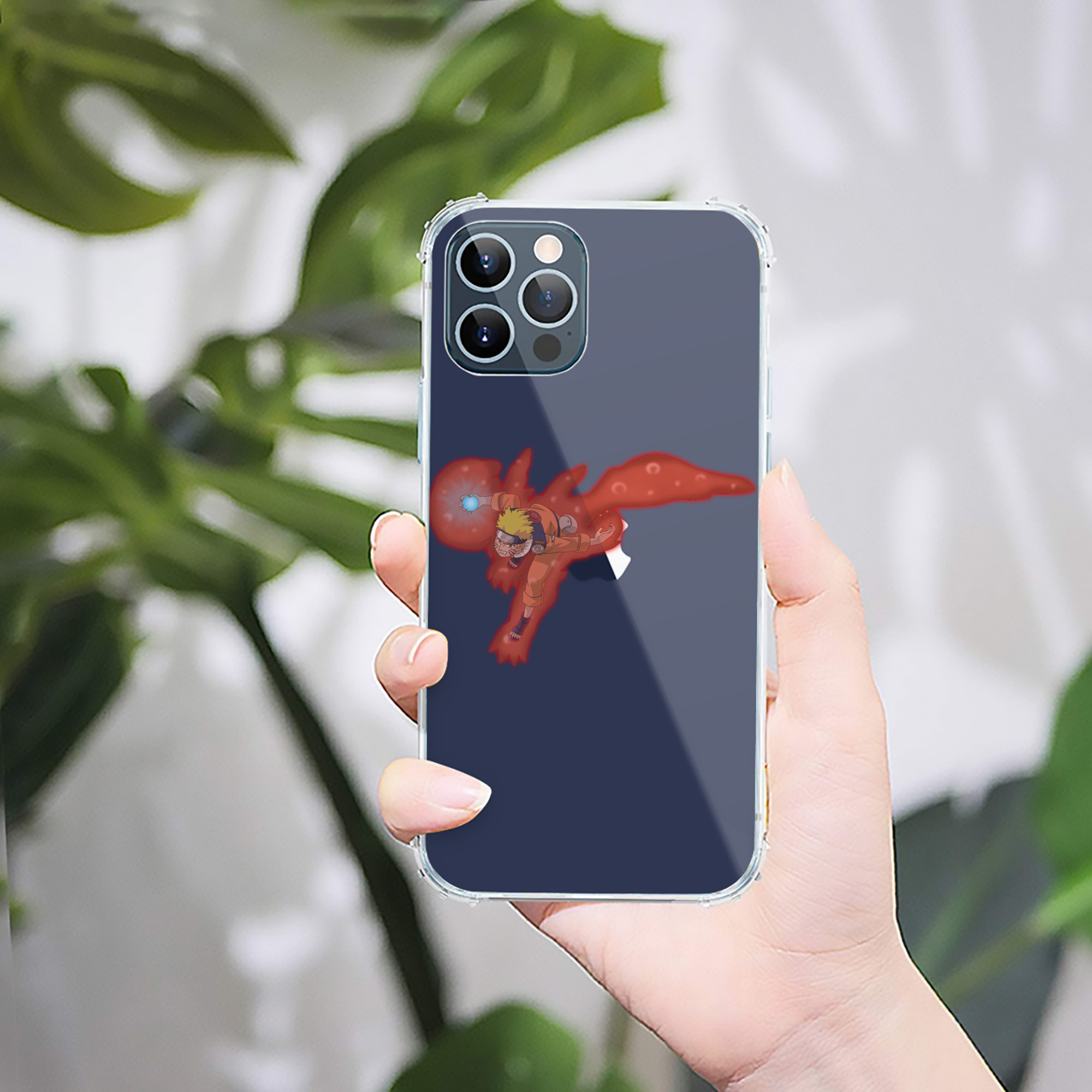 （画像用） NARUTO -ナルト- うずまき ナルト Uzumaki Naruto 【iPhone 12シリーズ対応】透明スマホケース（クリアソフトケース）